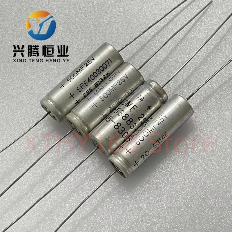 

1PCS 500UF 470UF 25V copper foot axial fever cathode capacitor