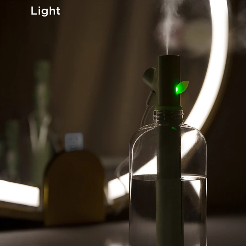 المحمولة USB جو المرطب زجاجة المياه فرع بالموجات فوق الصوتية ضباب صانع مبيد المرطب الناشر للمنزل