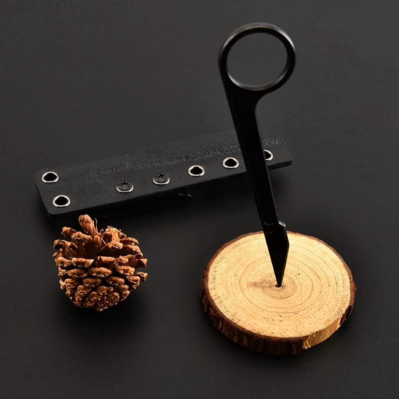 CEA Outdoor Mini Neck Knife With K Keychain Tactical Survival Pokcet Knives Camping Rescue Tool