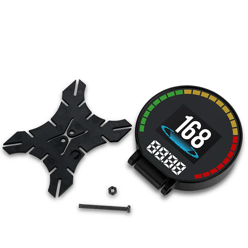 Plug & Play WiiYii OBD2 USB-C 3" Screen 9-Interface Car Head up Display with Speed RPM/Voltage/Clock/Water Temp/Fuel Comsumption