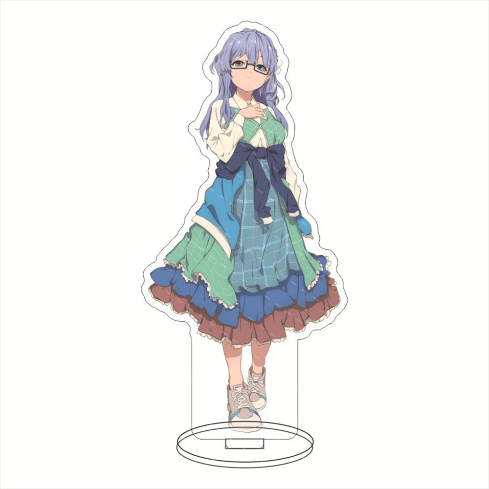 Anime Stand 22 7 HIIRAGI TSUBOMI Toda Jun Kono Miyako Tojo Yuki Miumiu Ranran Acrylic Figure Display Stinding Sign Desktop Decor