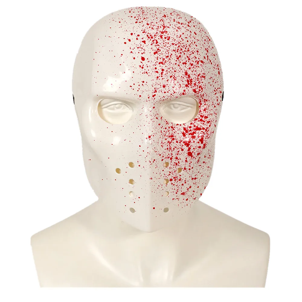 Blutverschüttete Kostüm-Requisitenmaske für Cosplay, Bühnenauftritte, Partys und Festivals – Detail 4