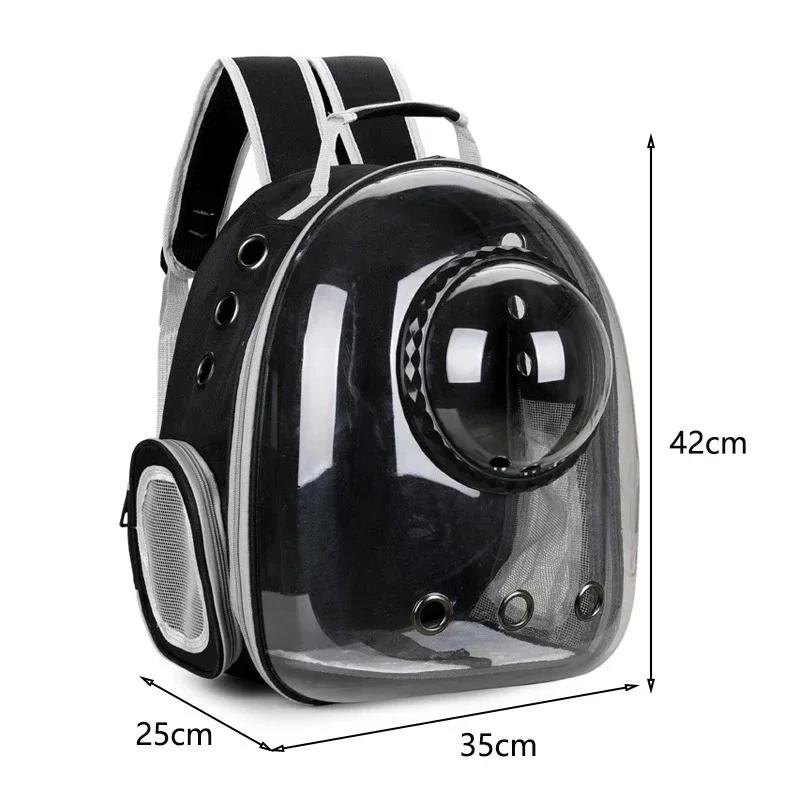 Transparent Space Capsule Pet Backpack 6