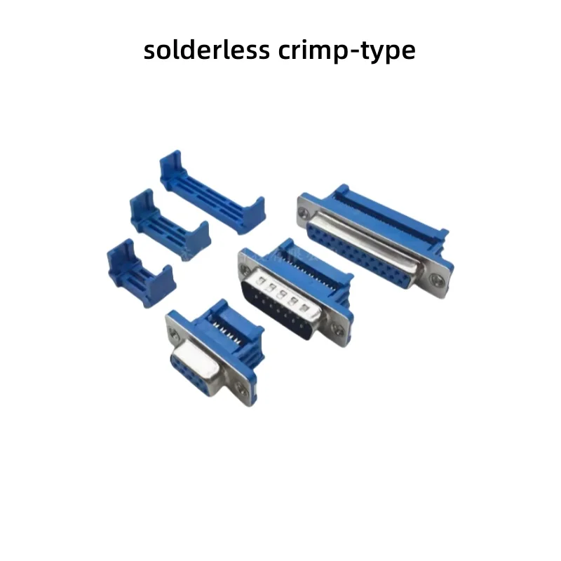 

DIDC-DB9/15/25P Solderless Crimp-type, Flat Cable Connector, Serial Port Hole Socket, Male / Female