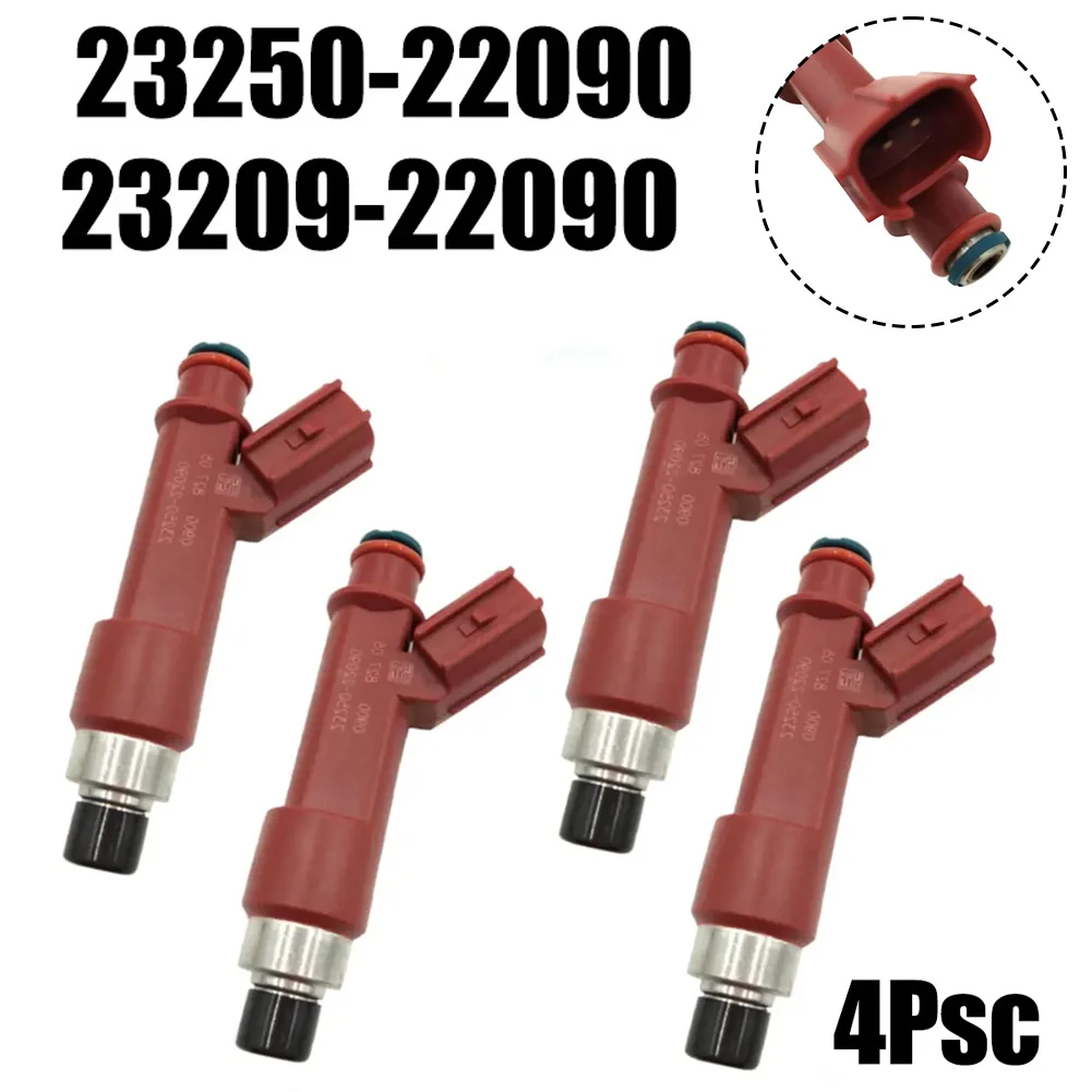 

16) Набор стабильных и надежных топливных форсунок для Toyota Corolla и Matrix 1 8L 2004 2008 (4 шт.)