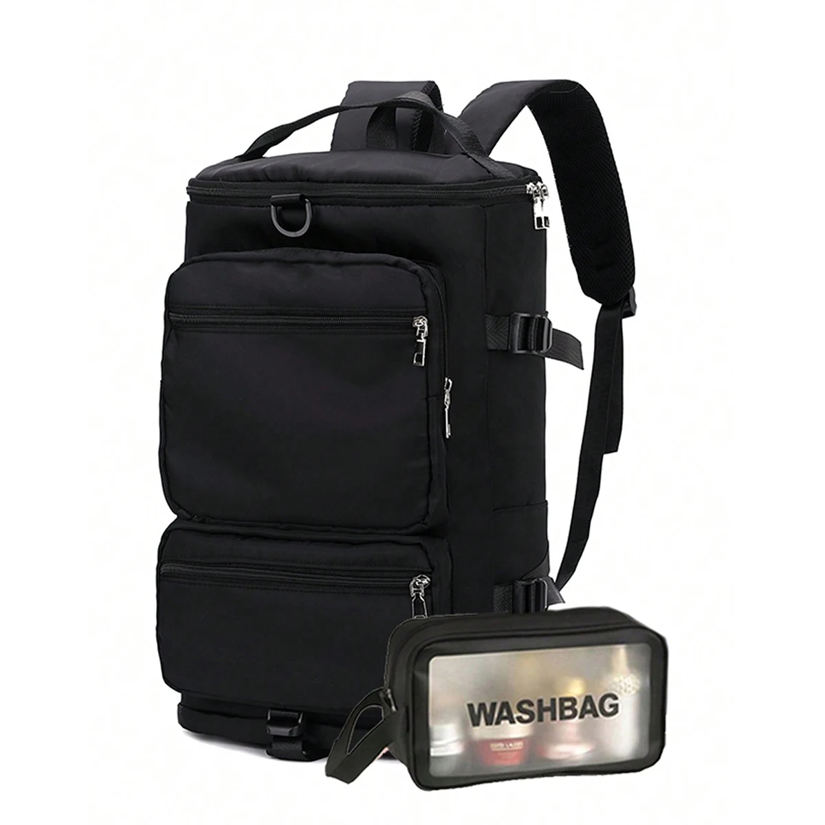 

Weekend Vacation Luggage Travel Duffel Bag Fashion Backpack, Large Capacity Waterproof Sports Gym Bag,