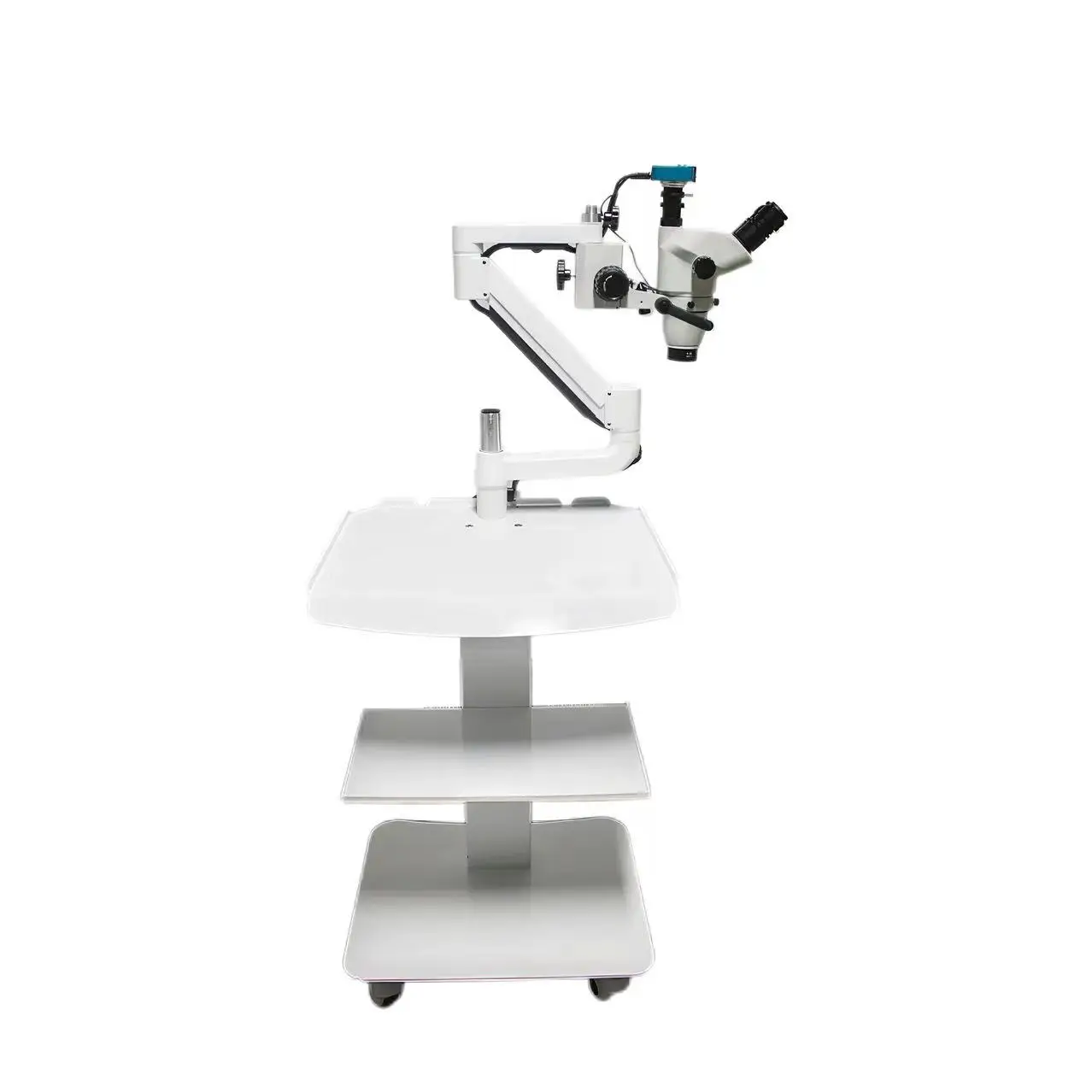 LED Illumination Magnification Dental Binocular Stereo Dental Microscope with Camera portable