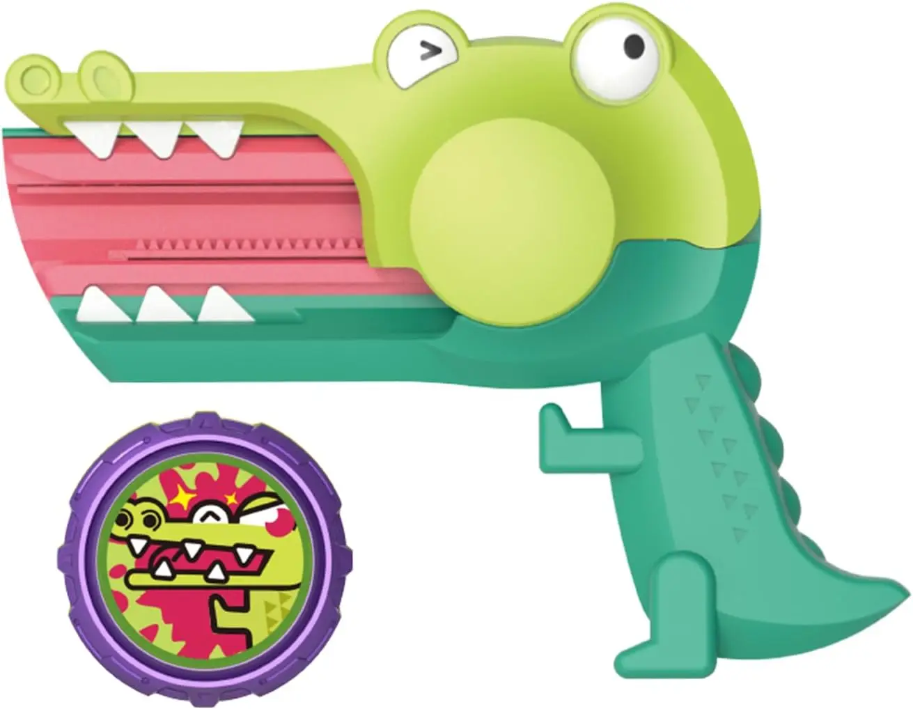 

Crocodile Launcher Spinning Top Toy for Kids Ages 5-12, Battle Tops with Fun Launcher Design