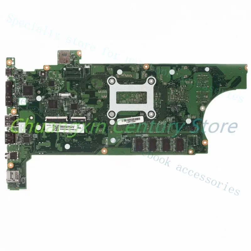 A+For Lenovo ThinkPad T490 motherboard FT490 FT492 NM-B901 CPU i7-8565U 16G
