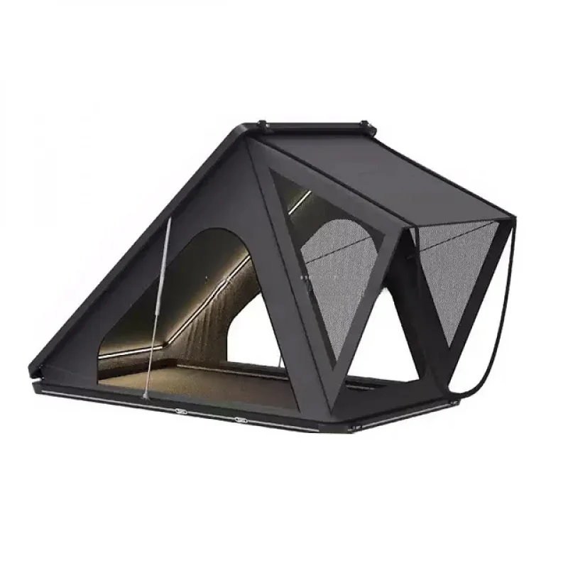 

Waterproof Triangle Fabric Car Roof Top Tent Sunshade Shelter For Off Road Vehicle Outdoor Camping