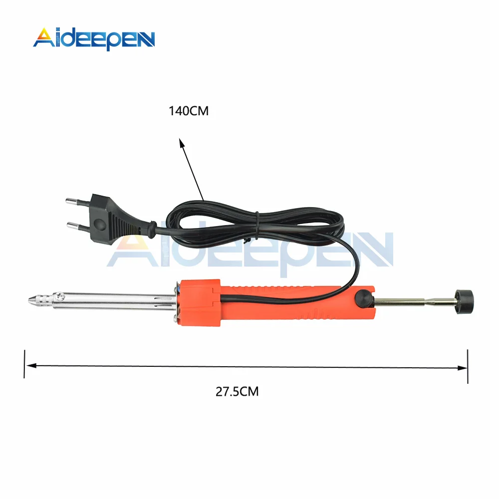 36W Electric Vacuum Solder Sucker Welding Desoldering Pump/Soldering Iron/Removal Solder Iron Pen Welding Repair Tool EU/US Plug