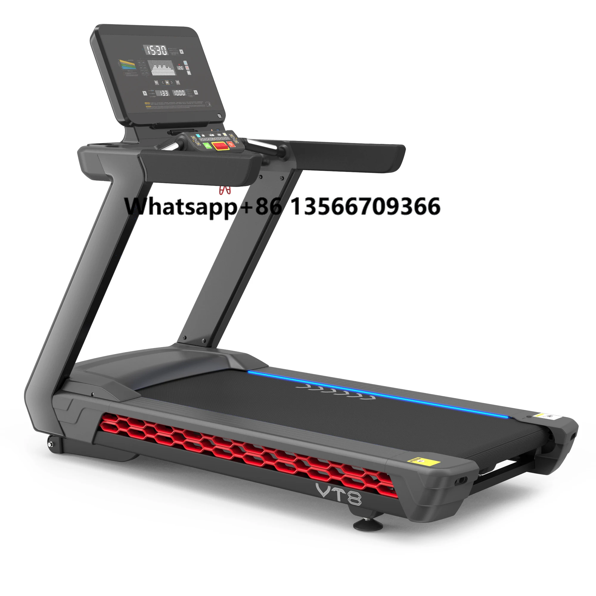 

Vimdo New V8 160kg Luxurious Gym Use 7.0Hp AC Motor Commercial Treadmill