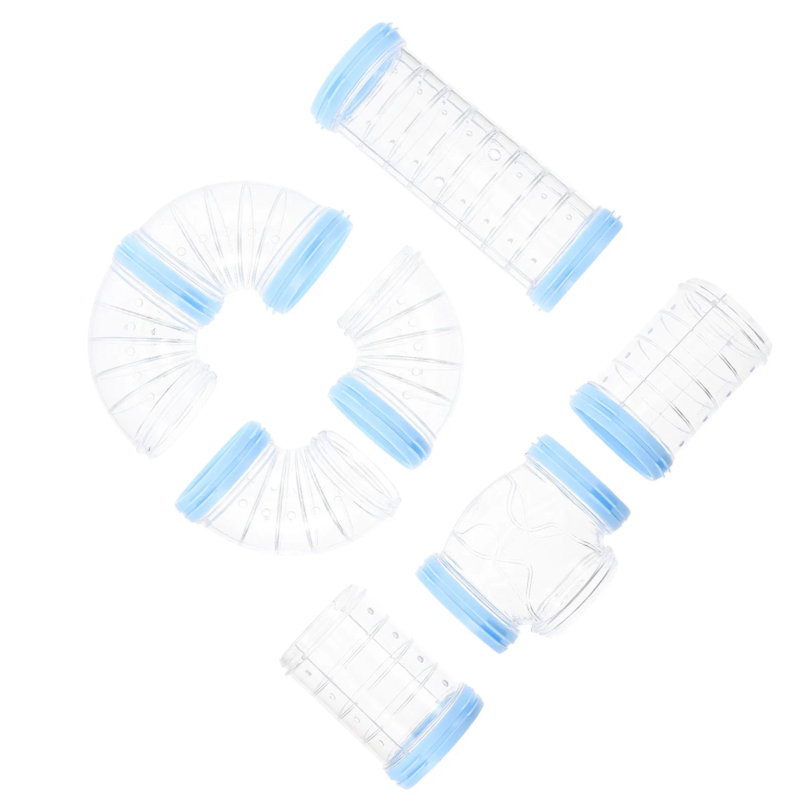 

Hamster Pipe Dwarf Hamsters Tube Connector Toys Rat Maze Tunnel Plastic DIY Tool Enrich Pet's Home