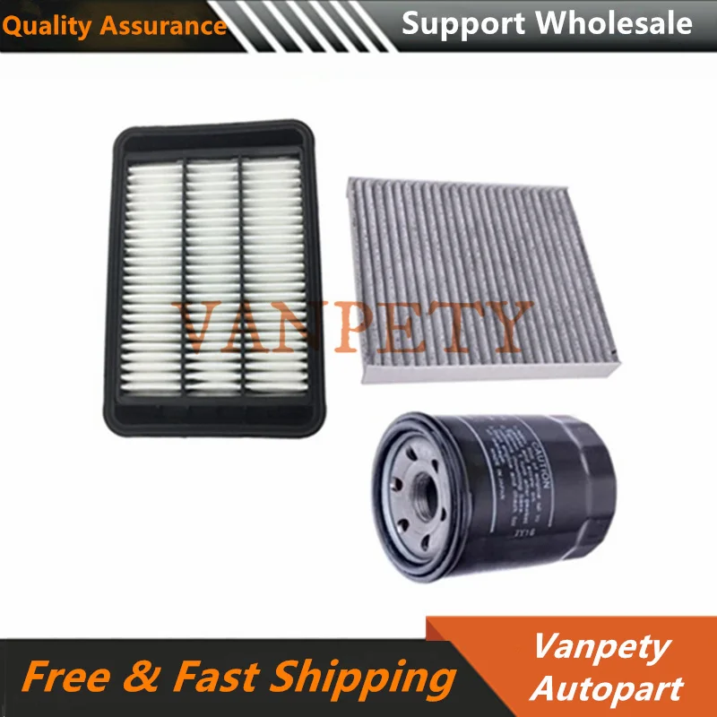 Set Filters 1500A023,27277-4M400,MD135737 For Mitsubishi Outlander ASX Lancer-ex 7803A004,B727A-79925,MZ690115,MD360935