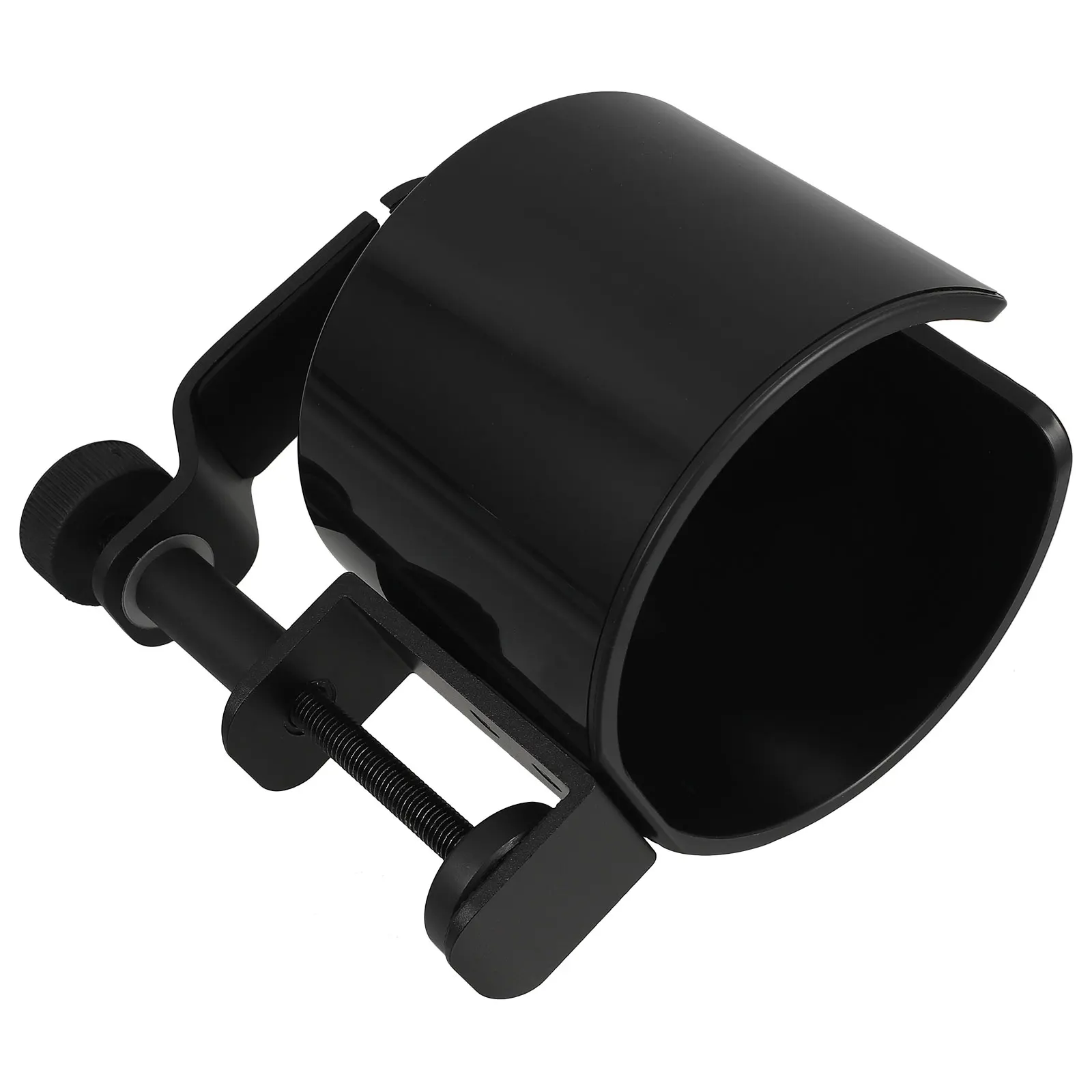 

Rotatable Headphone Hook Black Desktop Cup Holder Clamp Storage Key Glasses Placement Easy Use Gaming Beach Table