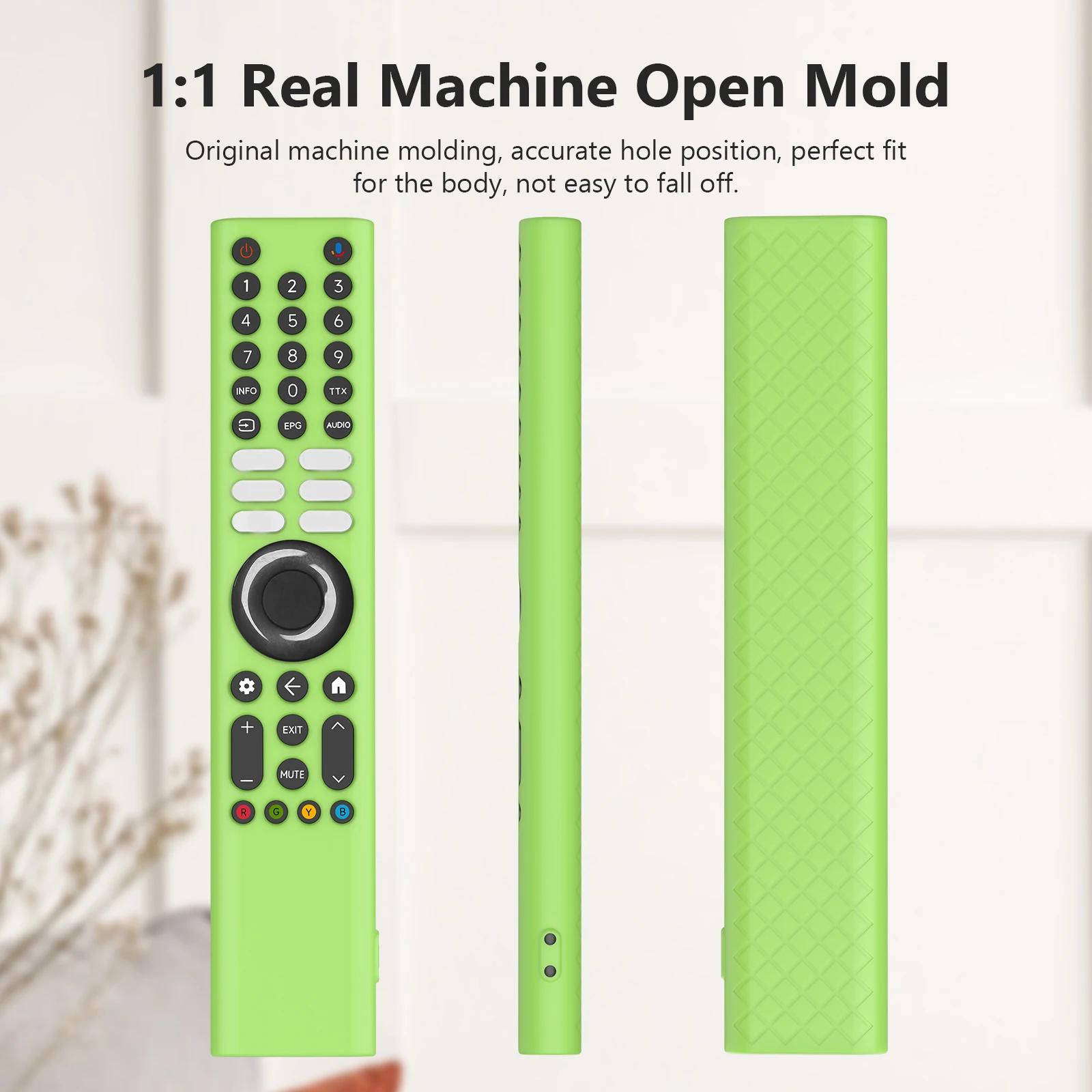 

Soft Silicone Case Housing for Xiaomi XMRM-P3 Remotes NonSlip Texture Shell Protective Cover