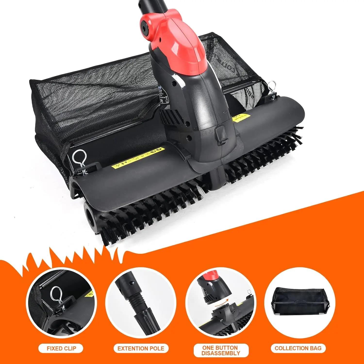 Grass Sweeper/Yard Electric Power Brush