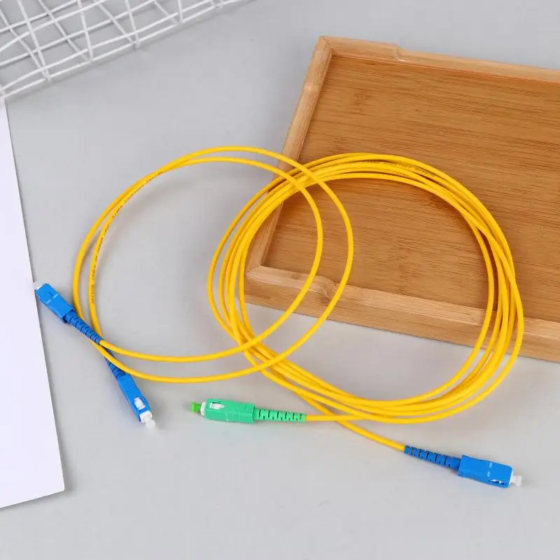 FTTH Single Mode Simplex Optical Fiber Patch Cord - alternate angle