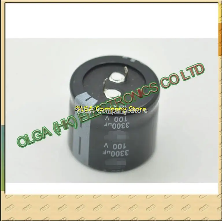 Taiwan 100V3300UF 3300UF 100V 35X30 LSG with the aluminum electrolytic capacitor is 85 degrees