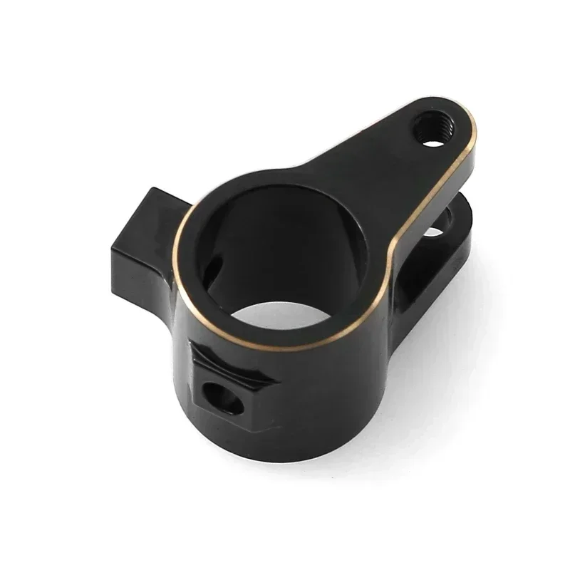 Zwarte Coating Messing As Buis Link Mount voor Axiale SCX10 PRO 1/10 RC Crawler Auto Upgrade Onderdelen Accessoires
