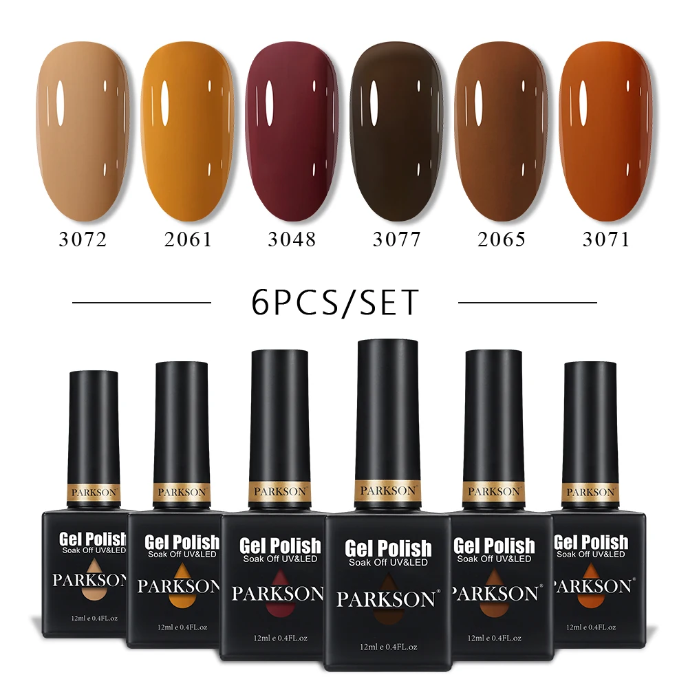 

Parkson 6 шт. красочный набор гель-лаков для ногтей розовый телесный красный неоновый цвет набор гель-лаков для дизайна ногтей принадлежности для ногтей для маникюра