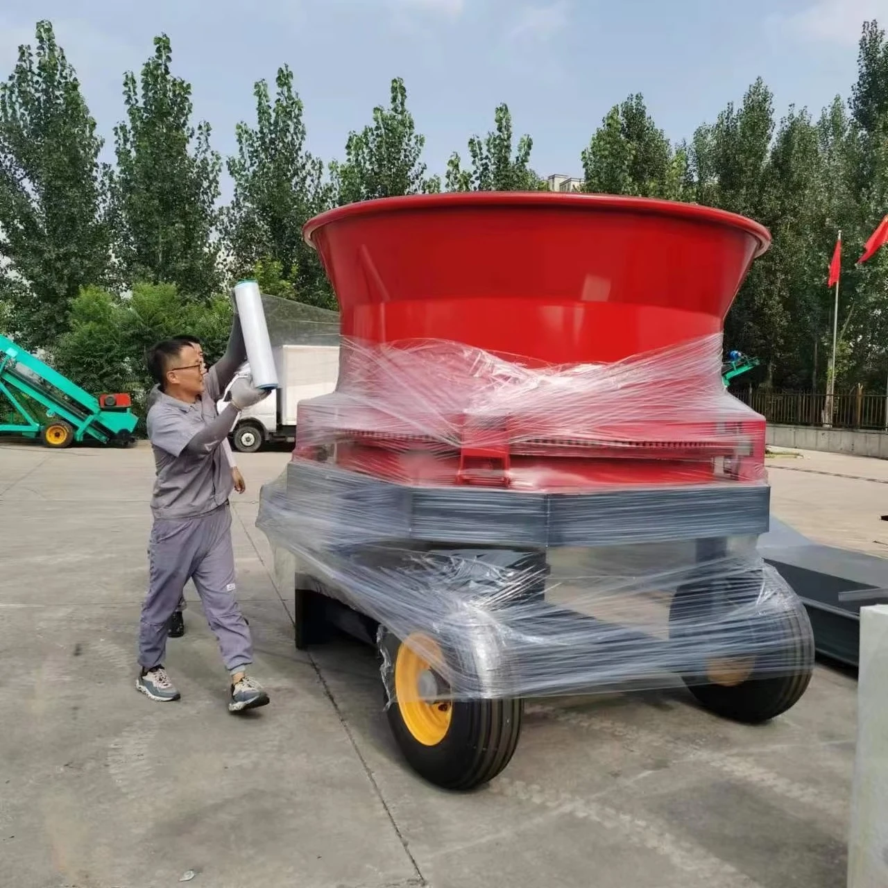 Large Farms Straw Shredders New Conditions Straw Shredders Engine Pumps Gearboxes Ranch Fish