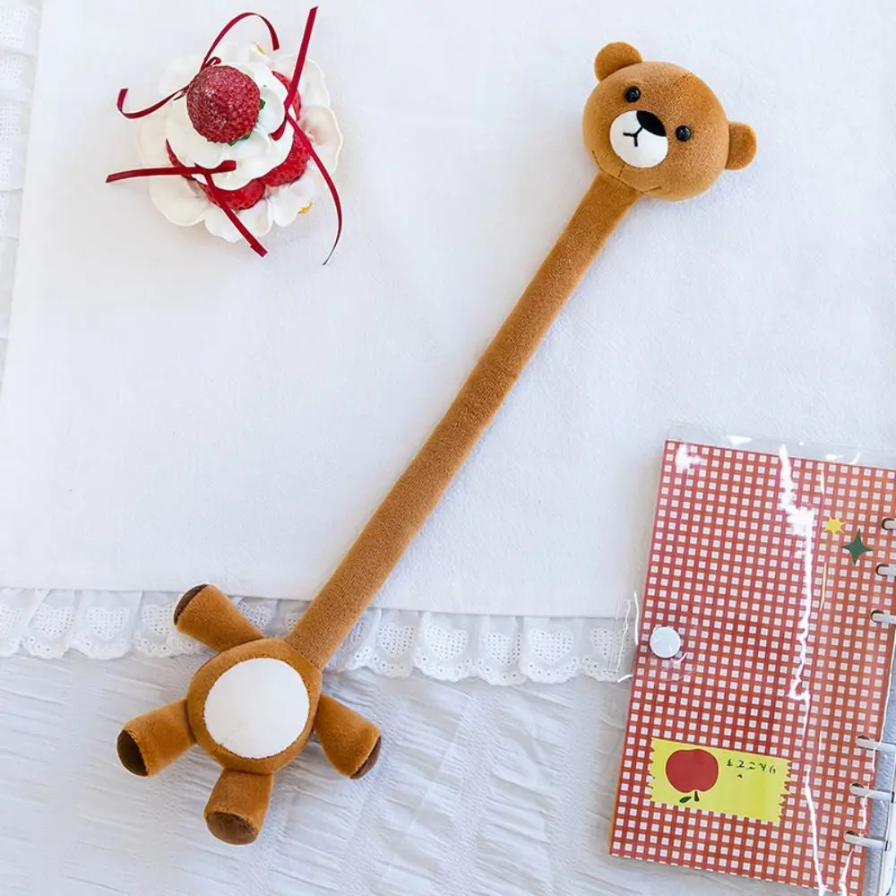 Funny Design Long Neck Rabbit Plush Keychain White Color Turtle Duck Bag Pendant Cute Style Creative Gift Panda Plush Pendant