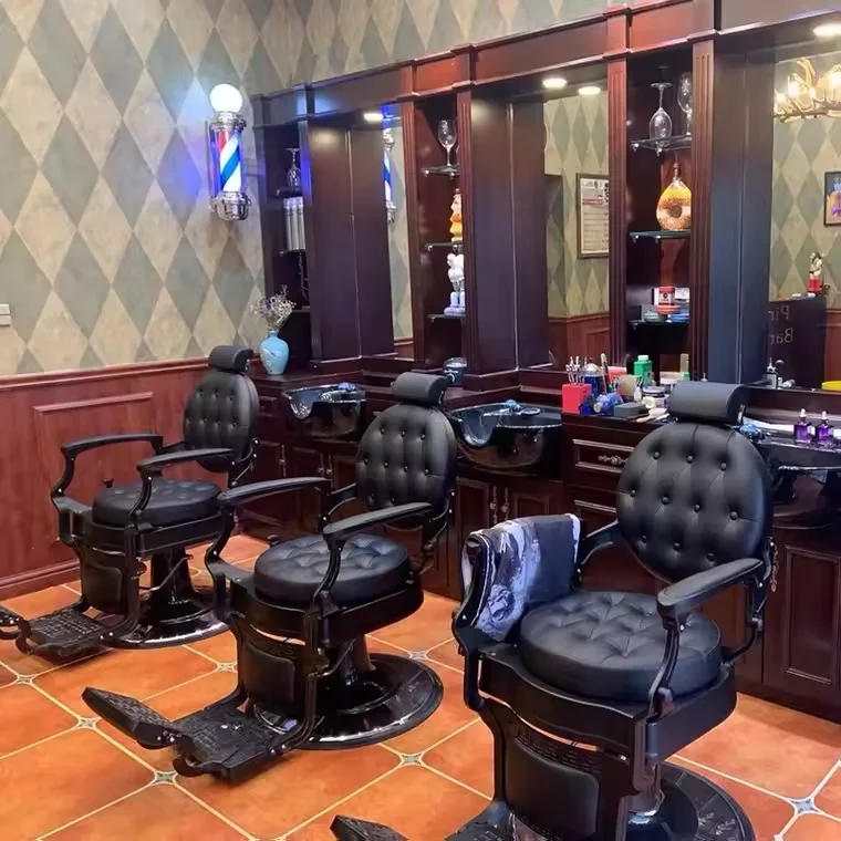 Factory High Quality Wholesale Barbershop Beauty furniture Salon Hairdressing Barber Chair