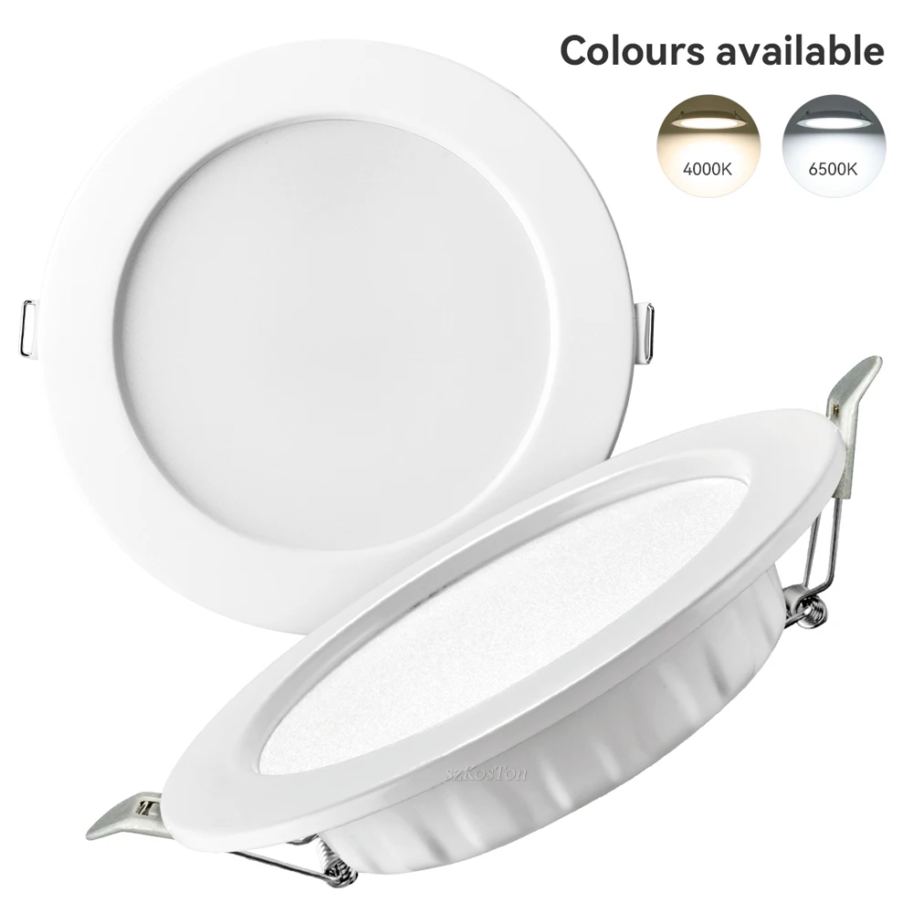 10 pz LED Downlight incasso plafoniere 5W 7W 9W 12W 20W 220V faretto LED Down Lights per cucina interna bagno armadio