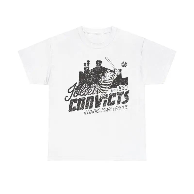 

Joliet Convicts Est 1890 Illinois Baseball T Shirt
