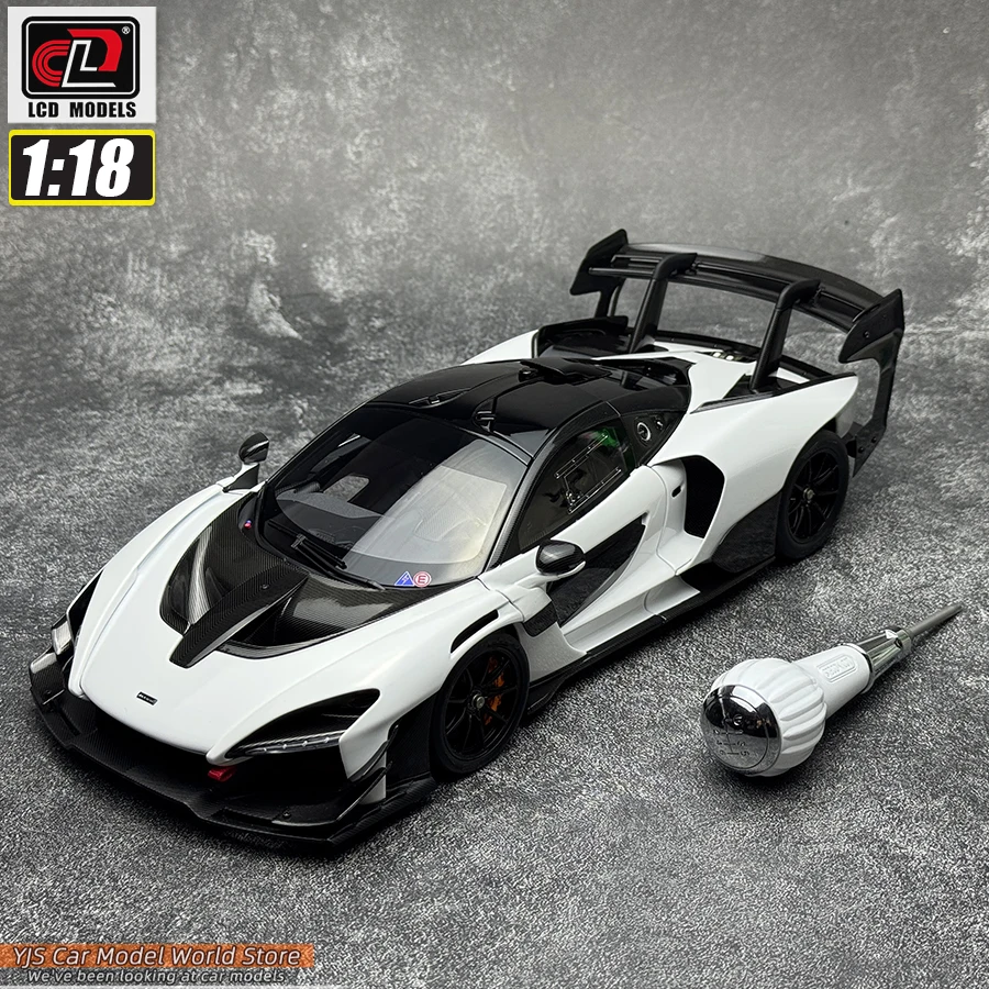 LCD Diecast car model 1:18 McLaren Senna GTR car model metal