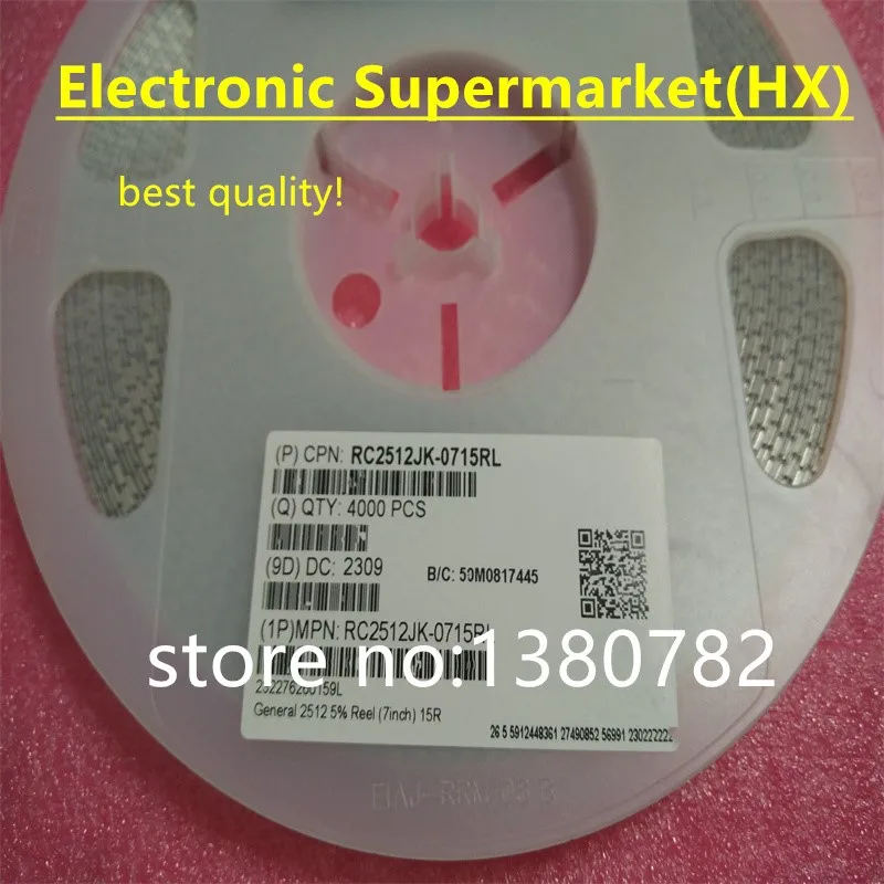 Free Shipping 4000pcs/lots RESISTOR 15R 2512 1W 5% IC Best quality In Stcok!