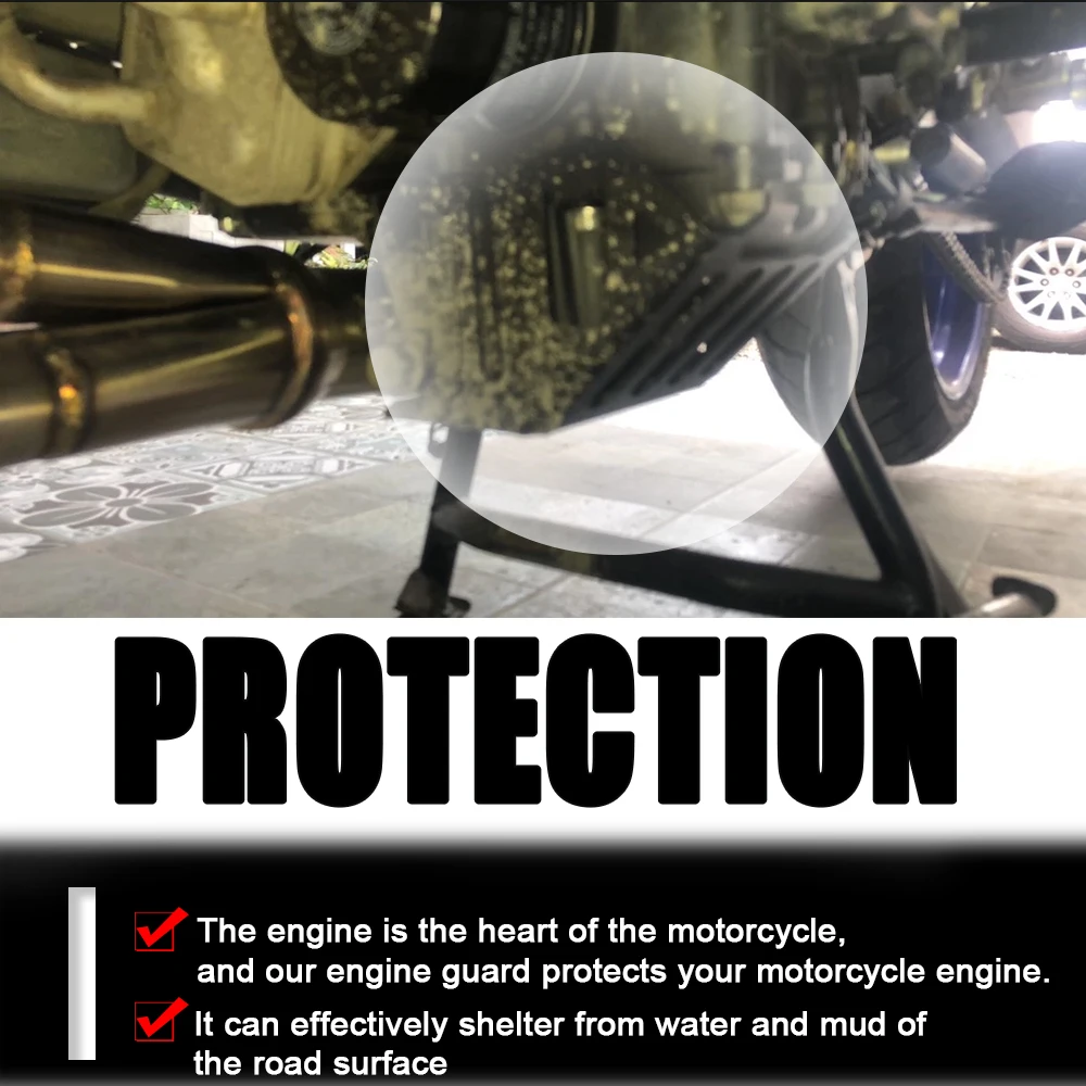 MT09 لياماها MT-09 الراسم الراسم 900 FJ-09 FJ09 2016-2019 دراجة نارية الملحقات لوح التزلج باش الإطار الحرس غطاء للحماية