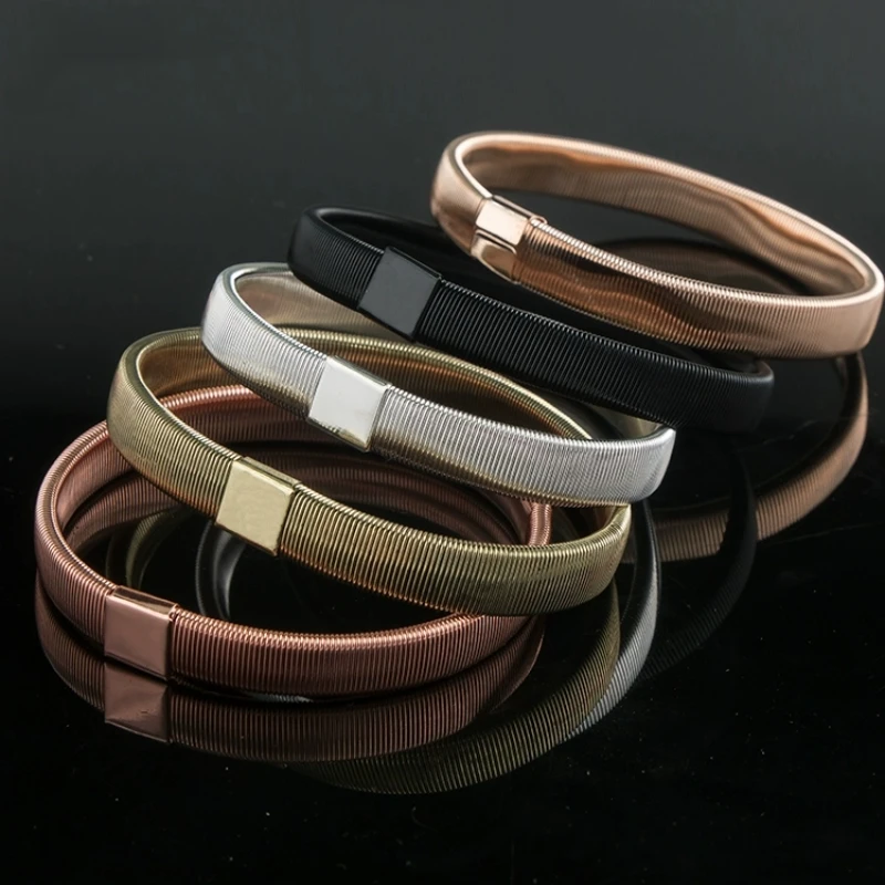 2 Stuks Mannen Elastische Arm Band Unisex Rekbare Metalen Mouw Jarretels Shirt Mouw Houder Anti-Slip Manchet Bands Kleding accessoires