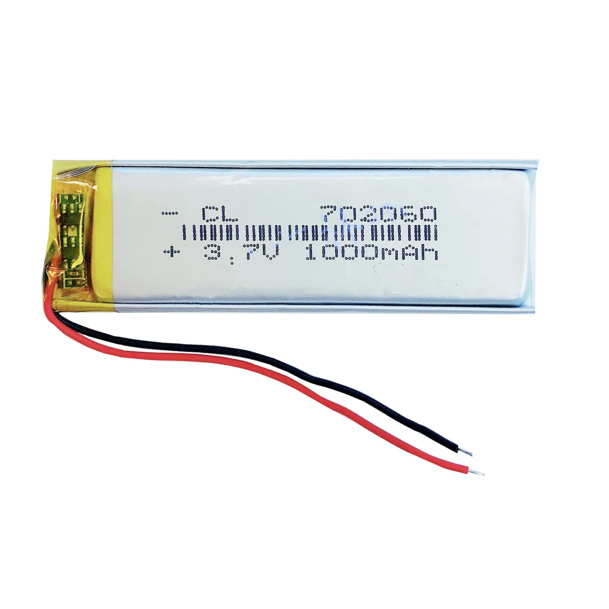 1-10PCS 702060 752065 3.7V 1000mAh Lithium Polymer Rechargeable Battery For MP3 MP4 GPS DVD Bluetooth Speaker Headset Recorder