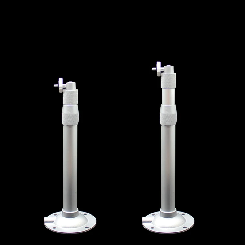 2X staffa per proiettore supporto girevole da 30-60Cm supporto per appendiabiti da parete a soffitto supporto in alluminio per fotocamera/proiettore
