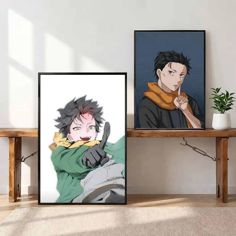 FOR Re Zero Natsuki Subaru Poster Waterproof Wall Art HD Print Movie Posters For Living Bedroom Room Decor Gift