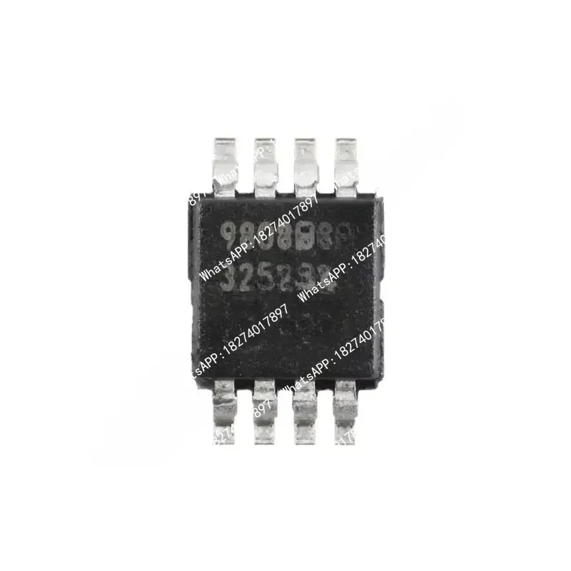 3pcs MCP9808T-E/MS MSOP-8 Digital Temperature Sensor IC - ±0.5°C High Accuracy