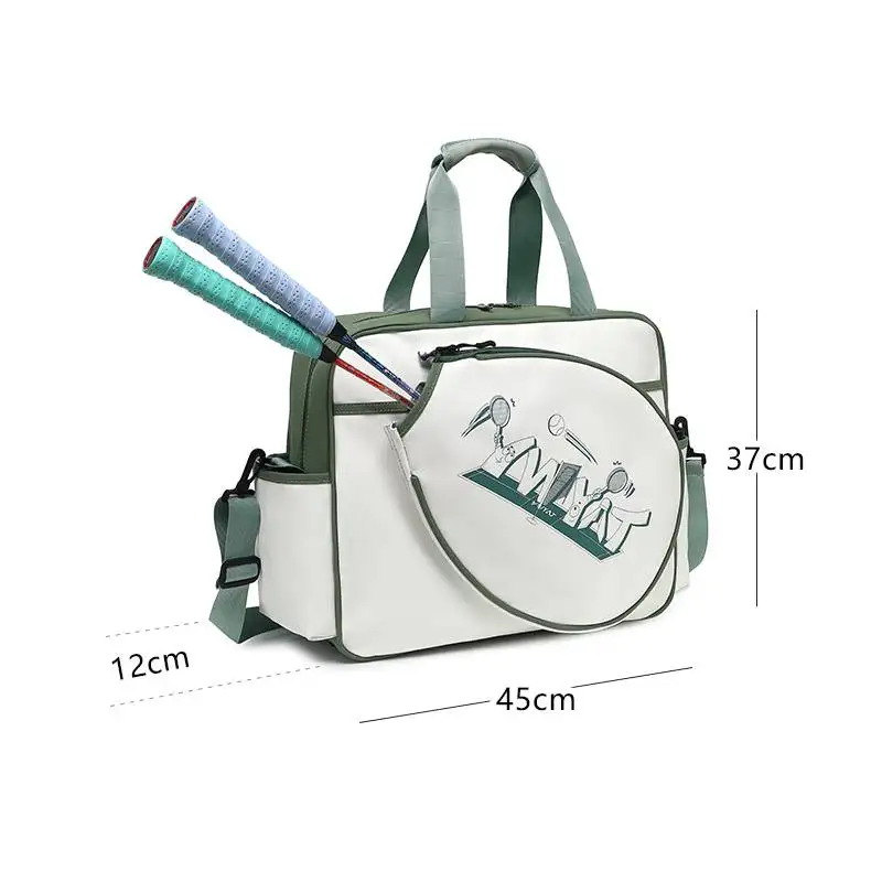 2024 Original Tennis Bag Badminton Bag Women\'s Adult Style One Shoulder Korean Fashion Version Men\'s Couples Sports Bags