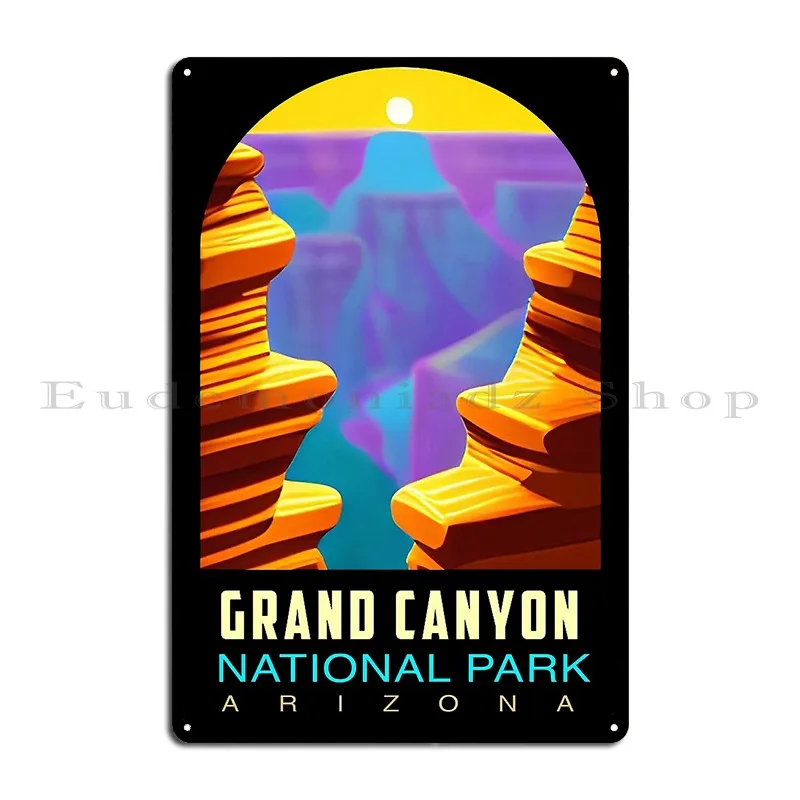 Grand Canyon Metal Sign Poster Pub Classic Designing Create Pub Tin Sign Poster