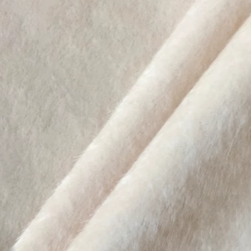 Solid Color Plush Fabric for Diy Sofa Clothing Luggage Shoes Toy Sew Cloth Thickening Polyester Nylon Material