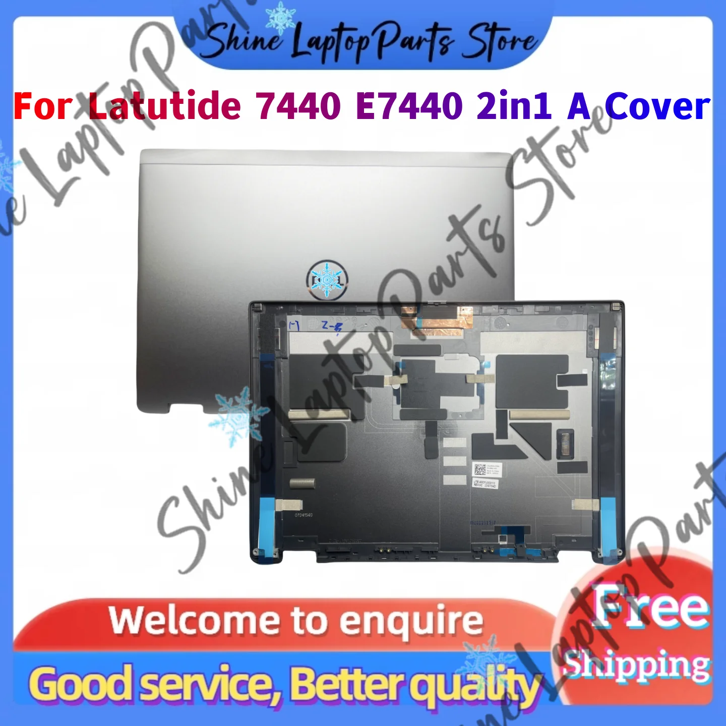 For Dell Latitude 7440 E7440 2in1 A Cover Case Laptop LCD Back Cover Case 0JFHG2