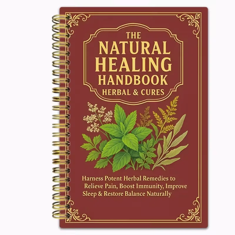 Manuel des remèdes naturels avec des curations anciennes pour la santé familiale, couverture en PP, carnet imperméable pour la maison, le bureau, les voyages, cadeau