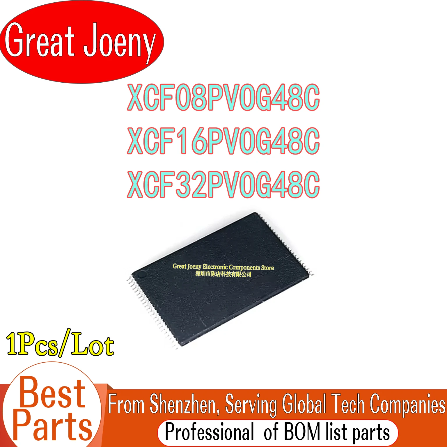 XCF08P XCF16P XCF32P XCF08PVOG48C XCF16PVOG48C XCF32PVOG48C IC Chipset TSSOP-48