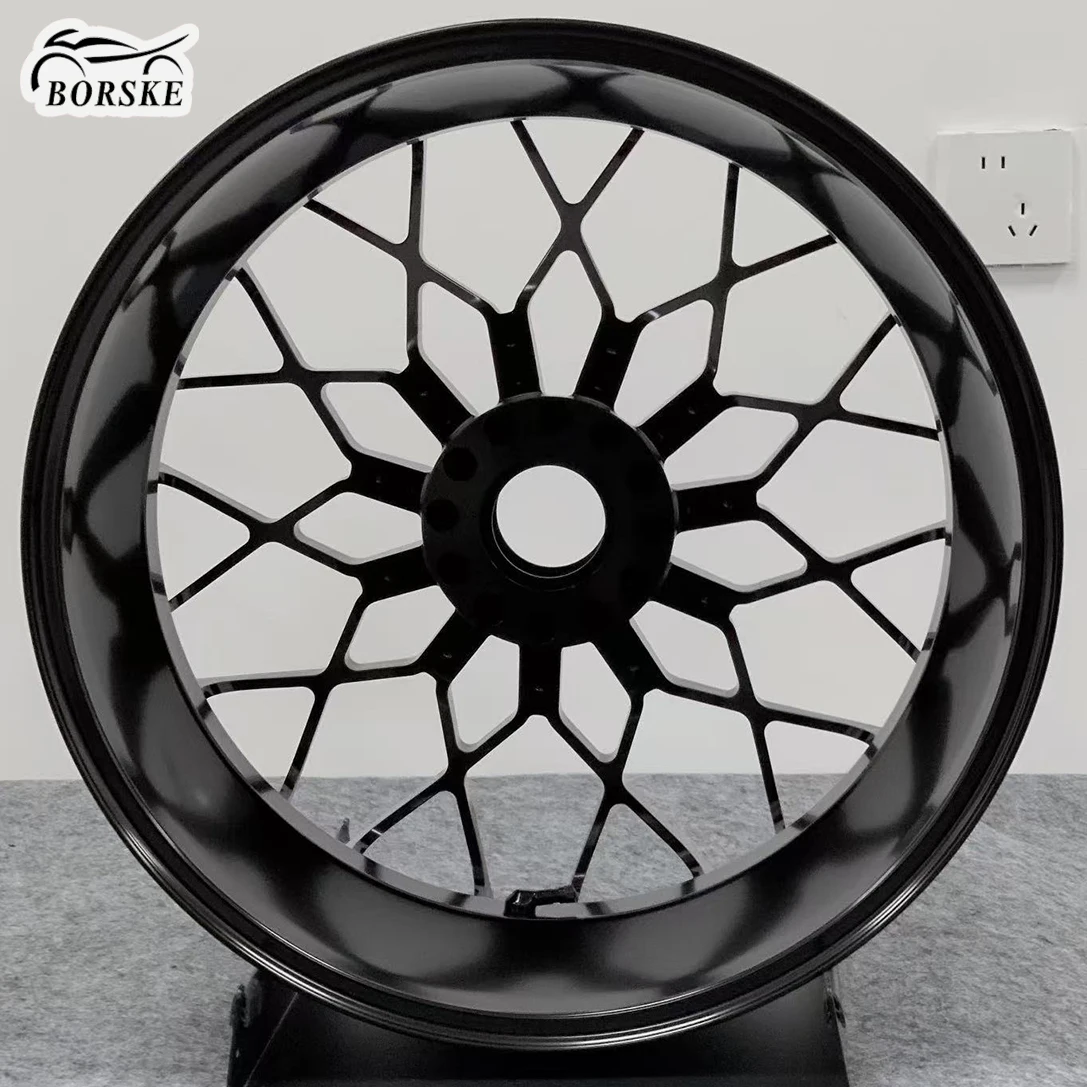 High Quality Motorcycles Front Rear Forged Wheels Durable Aluminum Alloy Wheel Sets for V4！！