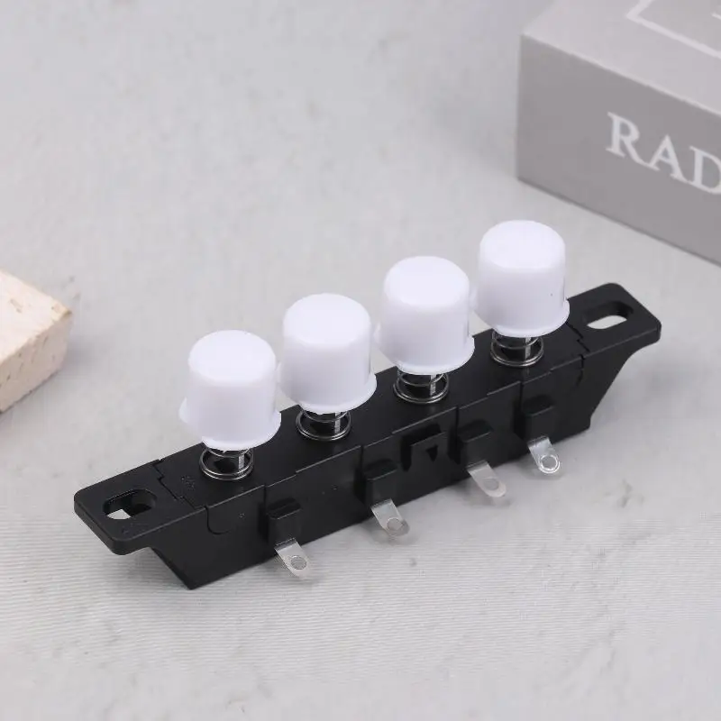 B*New 1/2/3Pcs 4-Key 3-Speed round Knob Switch Universal Electric Fan Speed Controller for Table And Floor Fans