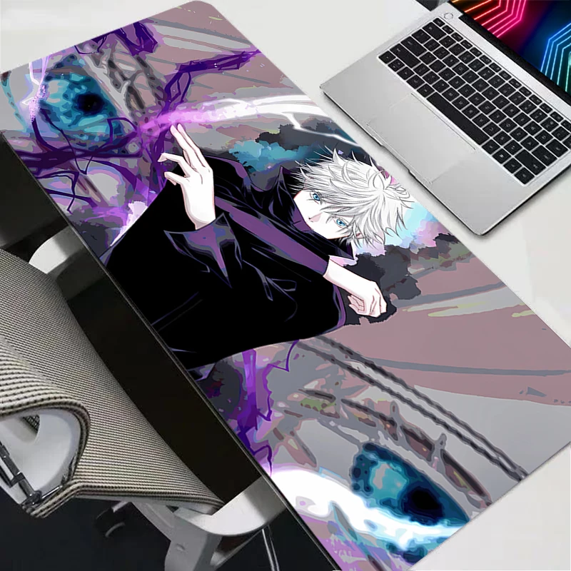 Японское аниме компьютер Varmilo клавиатура коврик для мыши ПК игровые аксессуары стол XXL геймерский ковер настольный коврик коврик для мыши