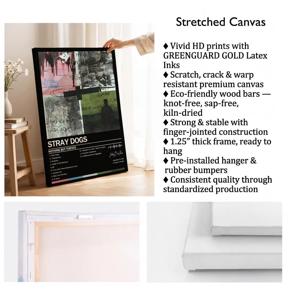 Painting Calligraphy Inner Frame Painting Perfect for Living Room Bedroom House Wall Decor Nothing But T-Thieves