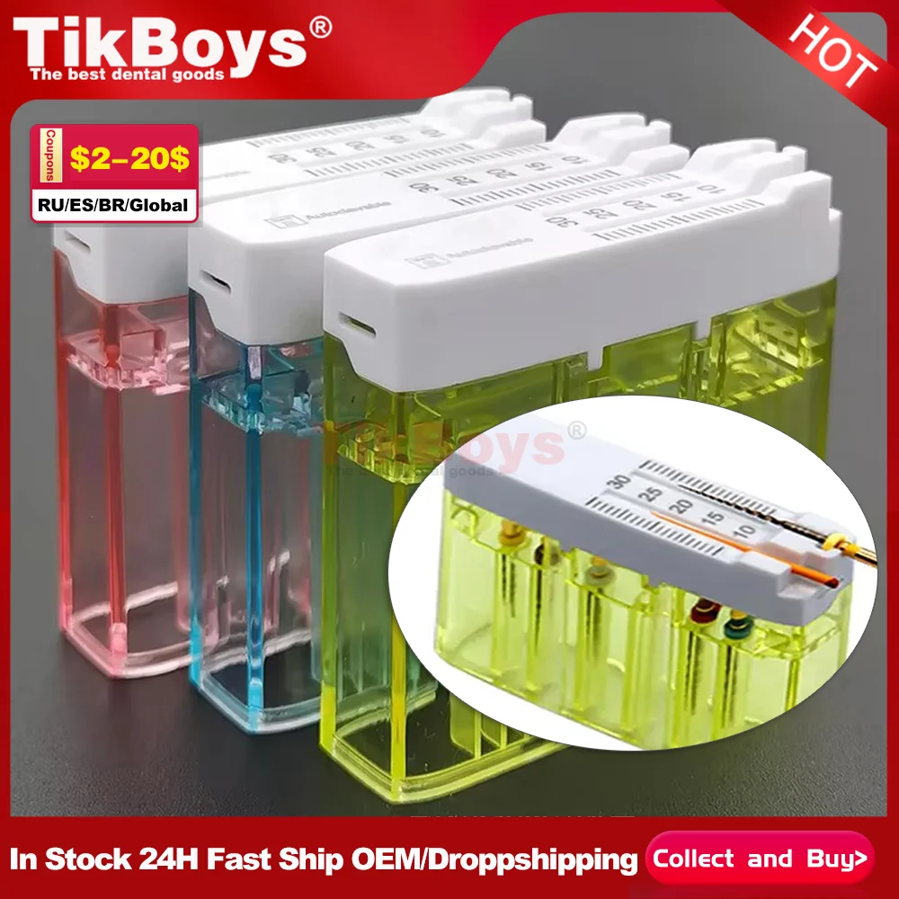 

Стоматологические эндофайлы, стерилизационная коробка, 135 градусов, автоклавируемая многофункциональная измерительная коробка, линейка, органайзер для файлов, эндодонтический файл