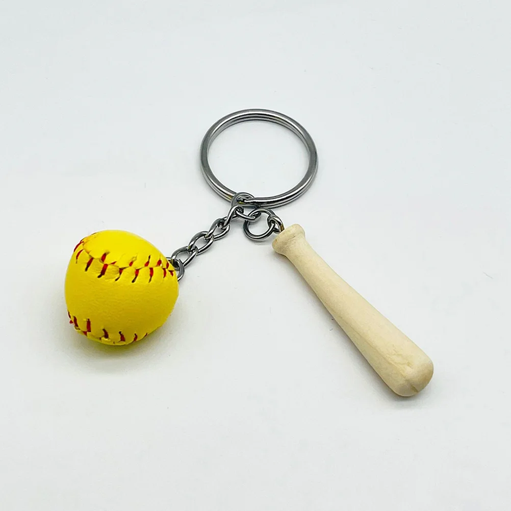 

5 Pcs Baseball Keychain Pendant for Bag Backpack Keychains Charms Backpacks